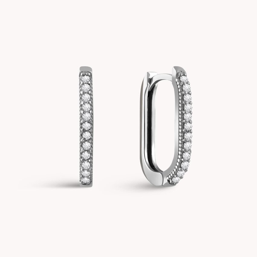 Zlatne naušnice alke Sjajna linija