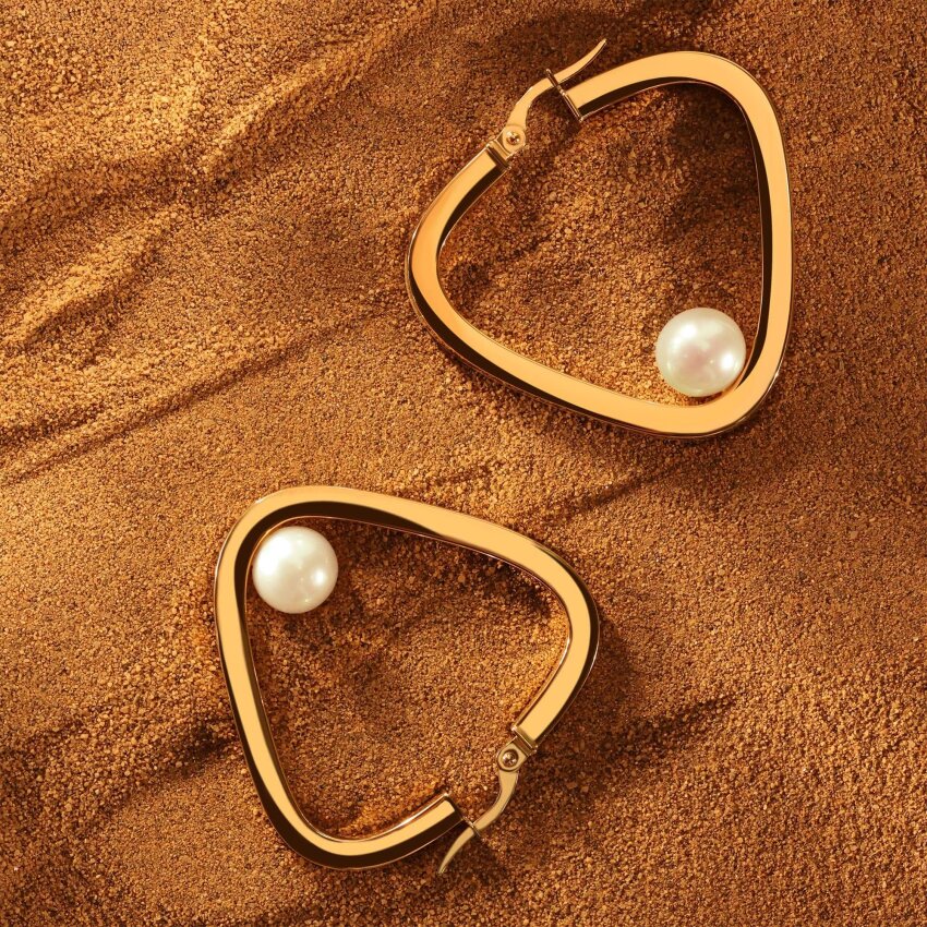 Zlatne naušnice alke Biser