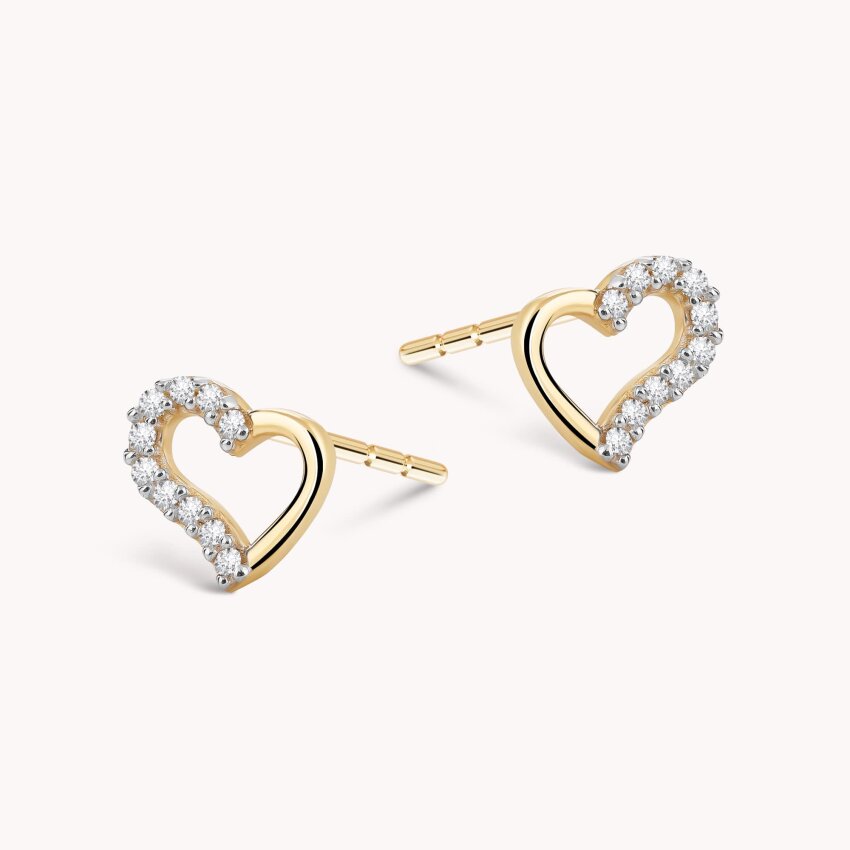 Zlatne naušnice Srce