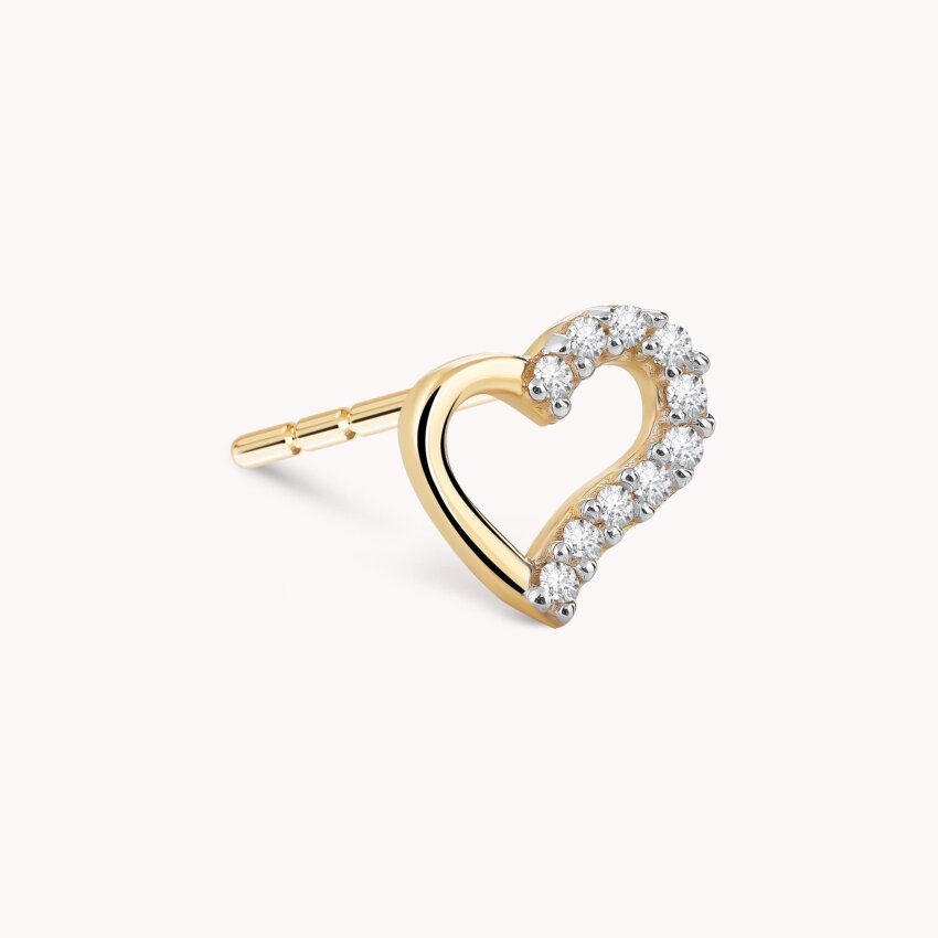 Zlatne naušnice Srce