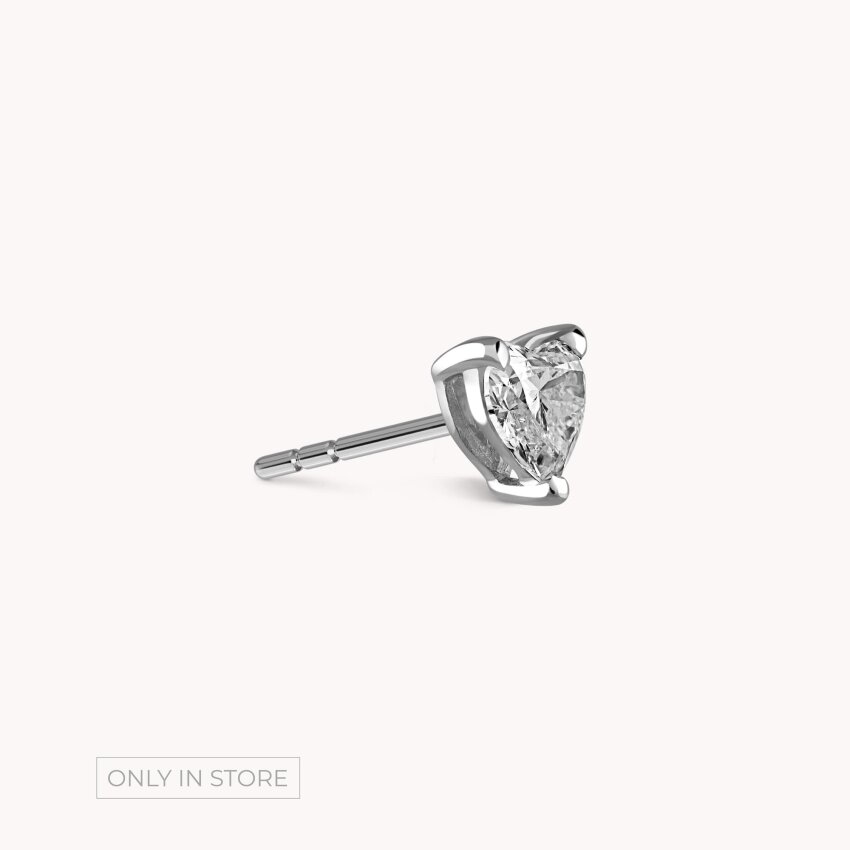 Dijamantne naušnice Srce