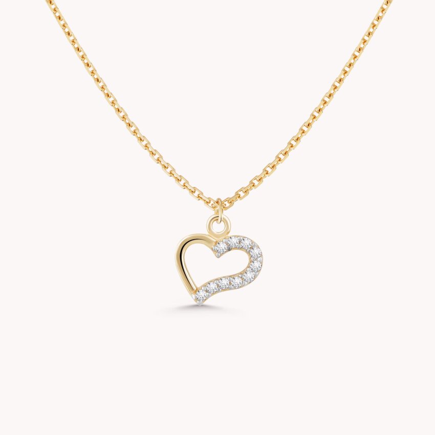 Zlatna ogrlica Srce