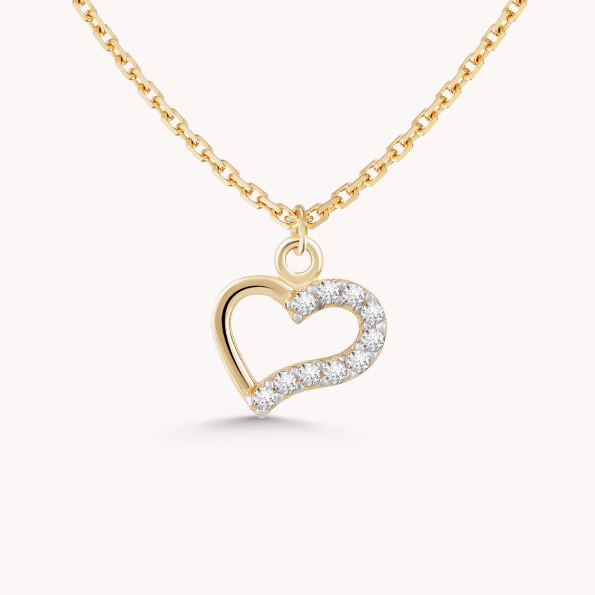 Zlatna ogrlica Srce