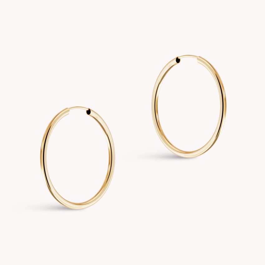 Zlatne naušnice alke Krugovi