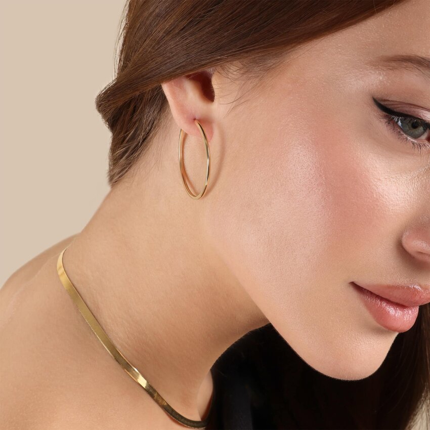 Zlatne naušnice alke Krugovi