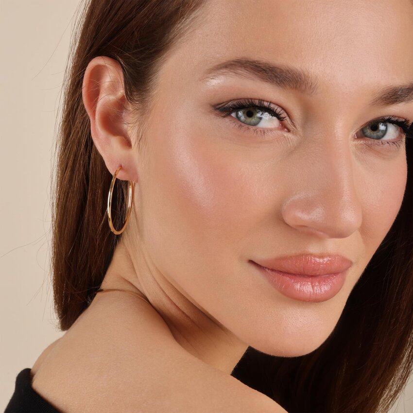 Zlatne naušnice alke Stil