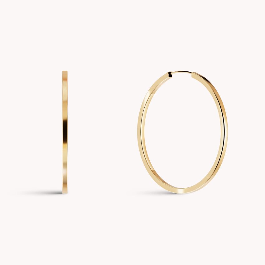 Zlatne naušnice alke Stil