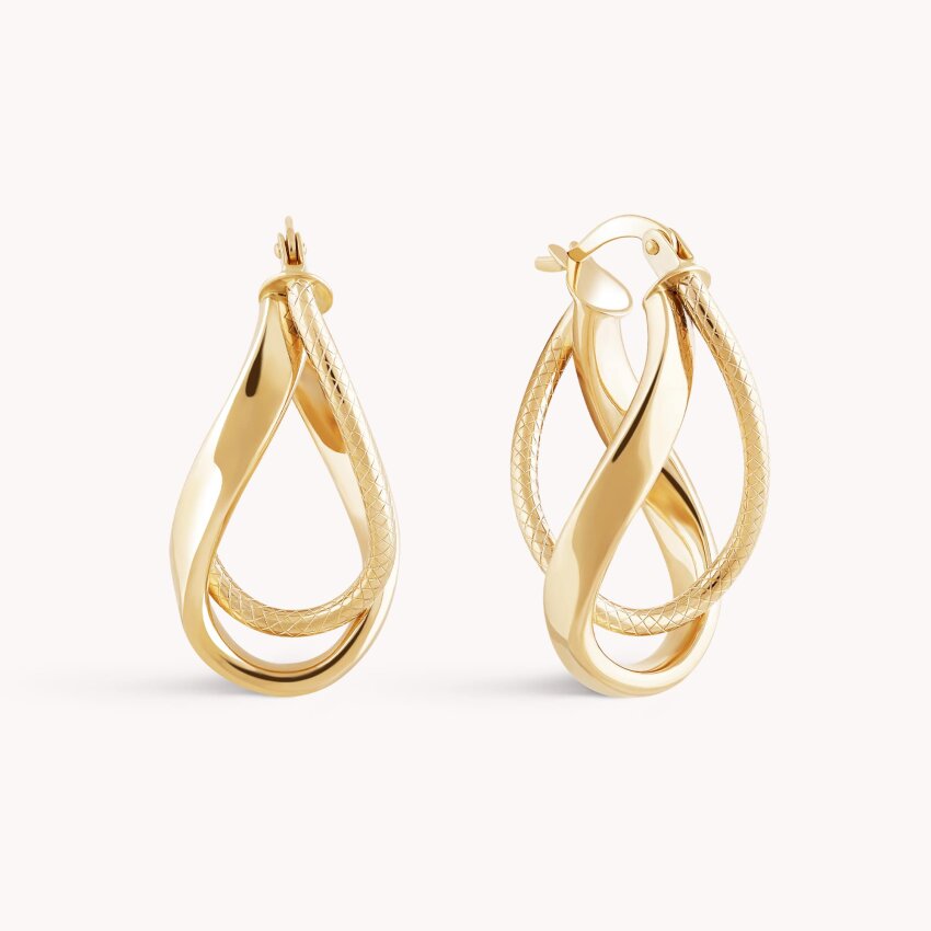 Zlatne naušnice alke Vrtlog