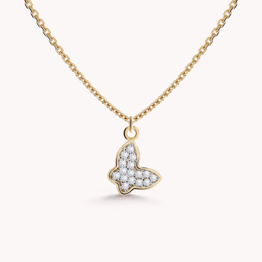 Zlatna ogrlica Leptir