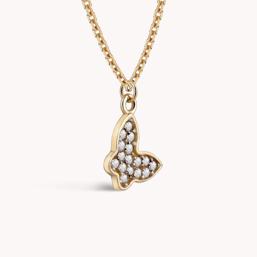 Zlatna ogrlica Leptir