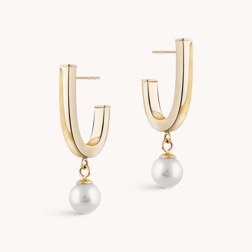 Zlatne naušnice Zlato i biser