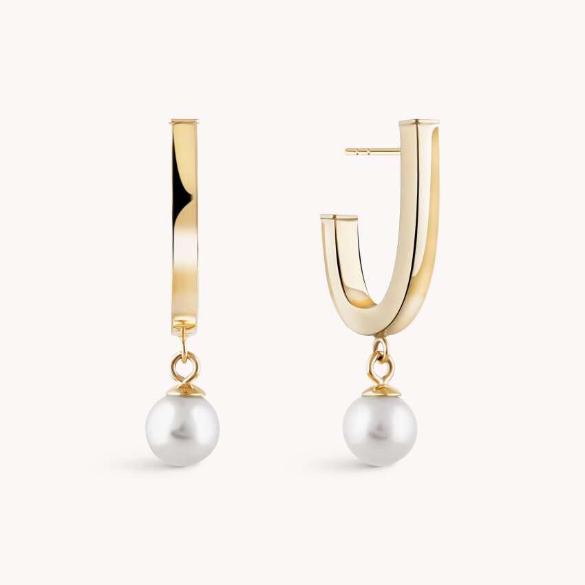 Zlatne naušnice Zlato i biser