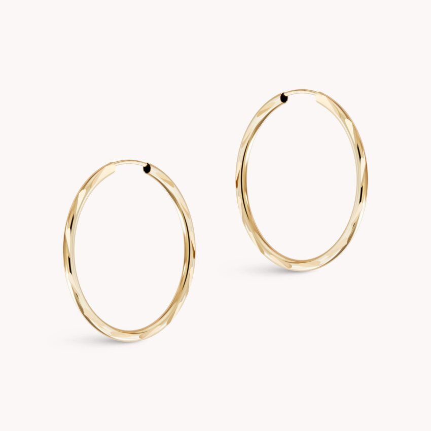 Zlatne naušnice Uzorak