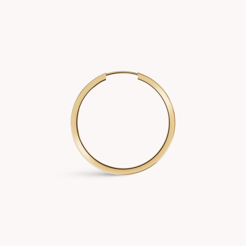 Zlatne naušnice Moderan oblik