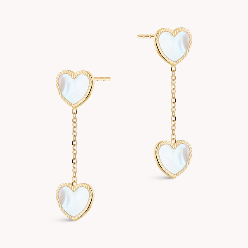 Zlatne naušnice Nježna srca