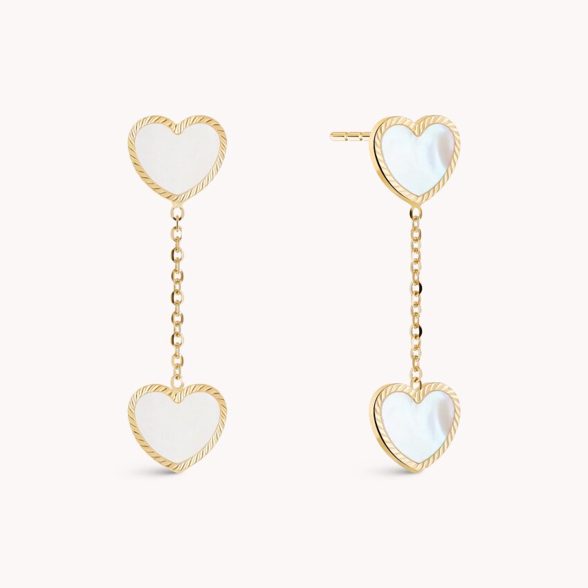 Zlatne naušnice Nježna srca