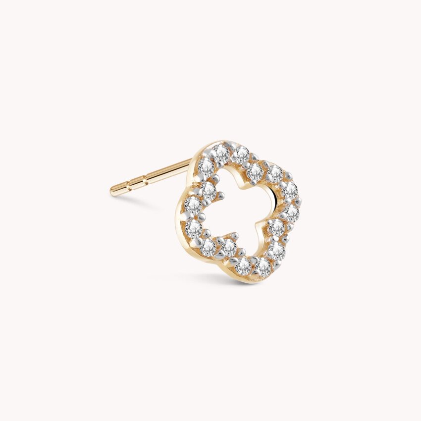 Zlatne naušnice Sjajna djetelina