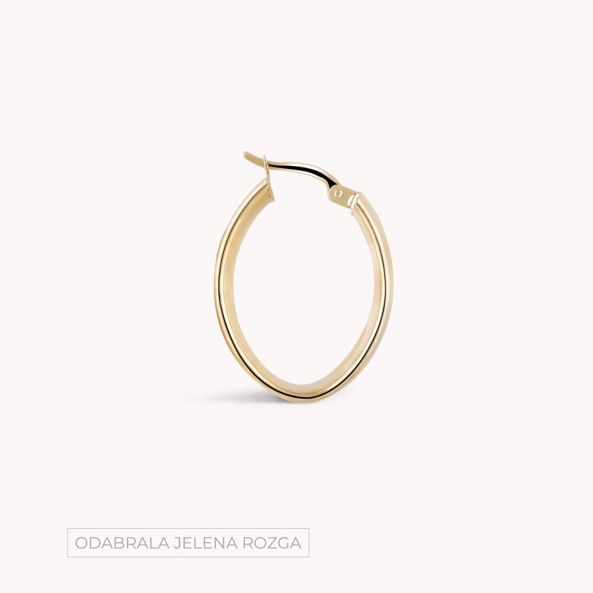 Zlatne naušnice Nježna jednostavnost