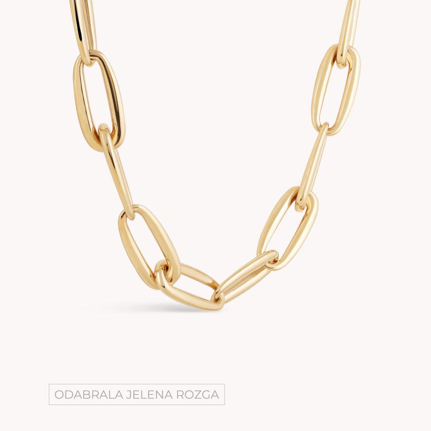 Zlatna ogrlica Moderna elegancija
