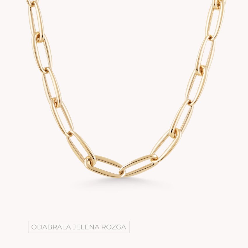 Zlatna ogrlica Moderna elegancija