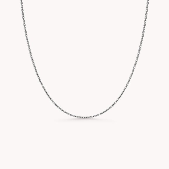 Zlatni lanac Anker Bijelo zlato 42cm