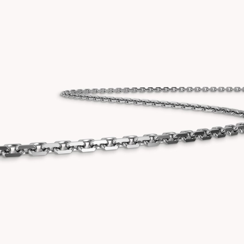 Zlatni lanac Anker Bijelo zlato 42cm