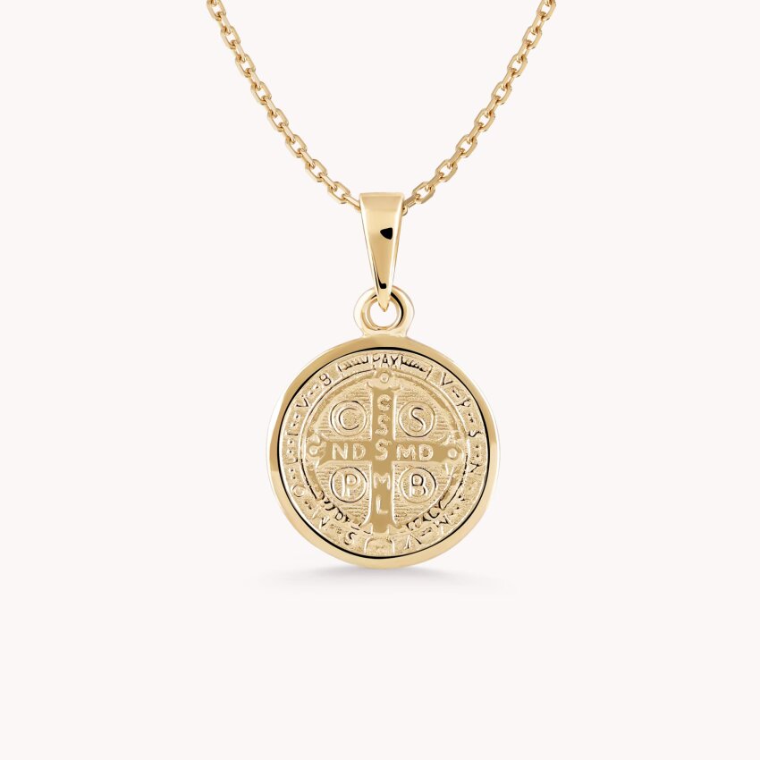 Zlatni privjesak Sveti Beneditk