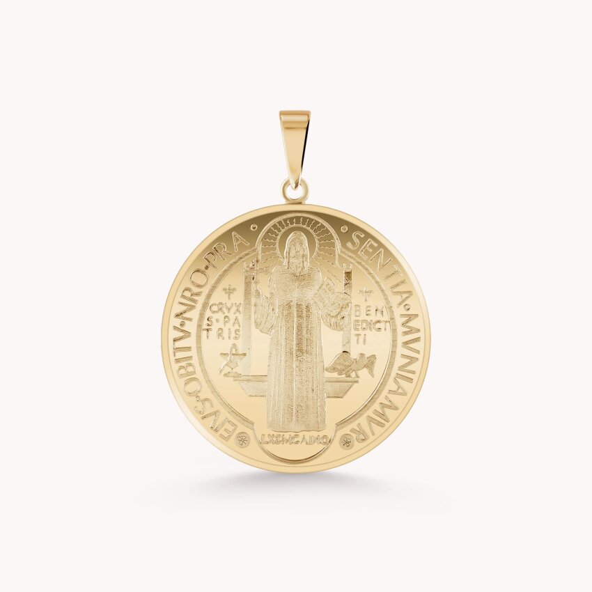 Zlatni privjesak Sveti Benedikt