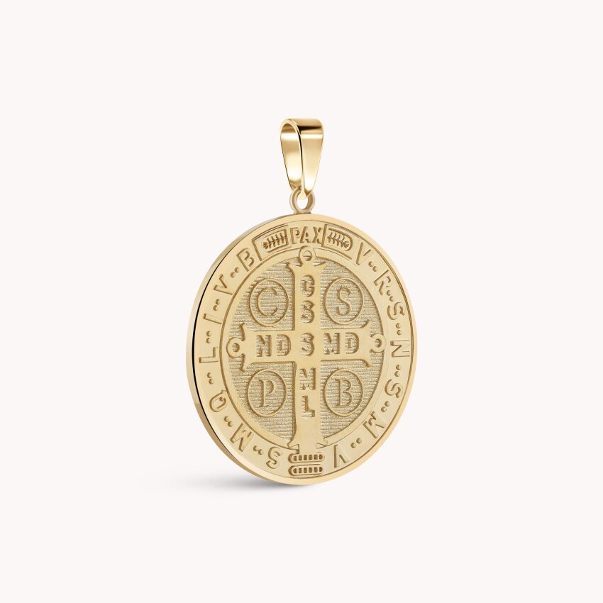 Zlatni privjesak Sveti Benedikt