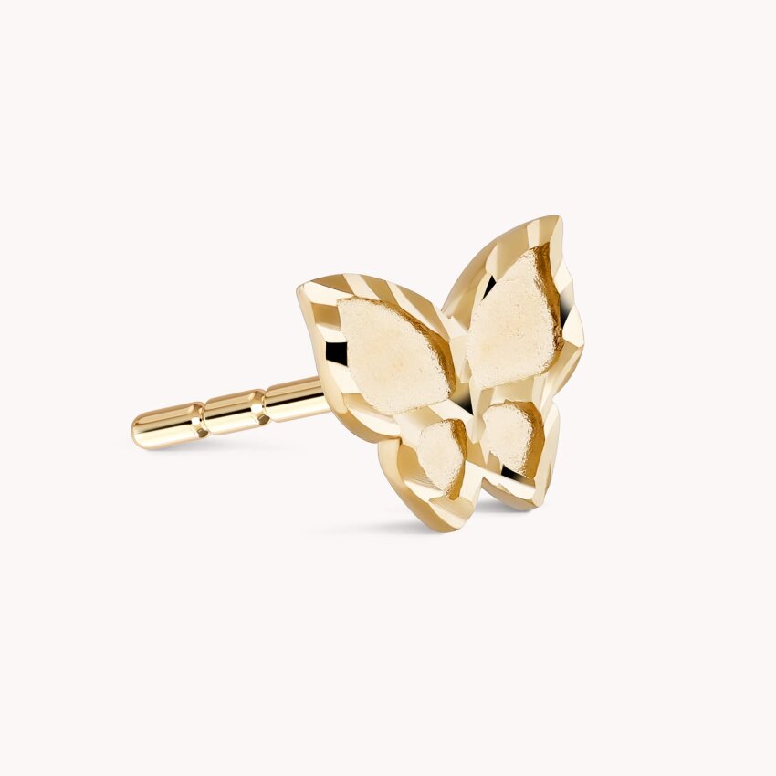 Zlatne naušnice Maleni leptiri