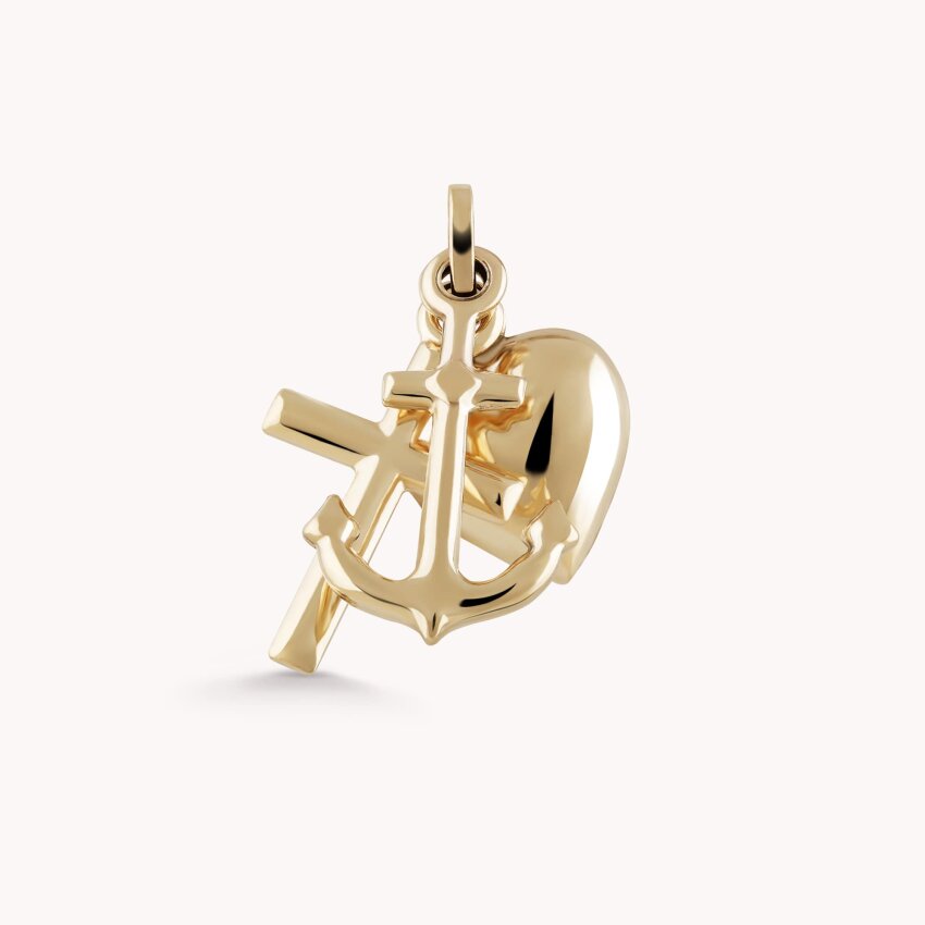 Zlatni privjesak Vjera, ufanje, ljubav