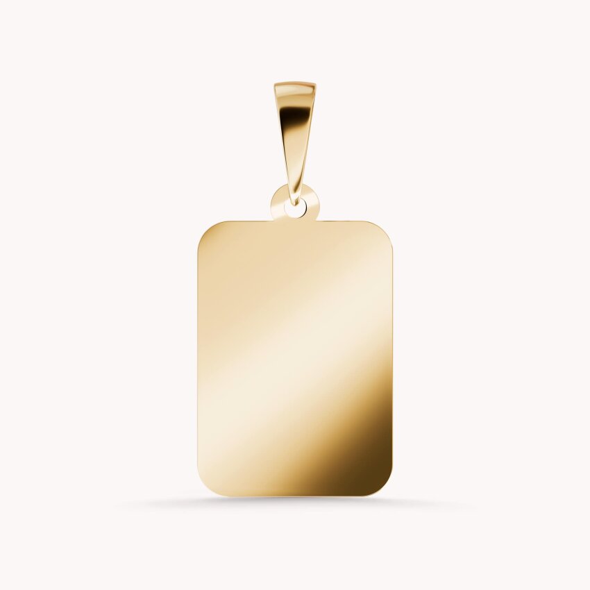 Zlatni privjesak Pločica