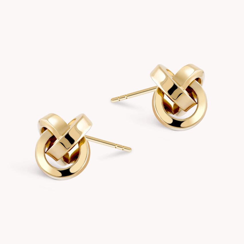 Zlatne naušnice Moderni minimalizam