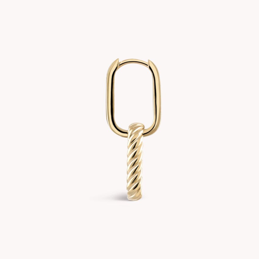 Zlatne naušnice Zlatna elegancija