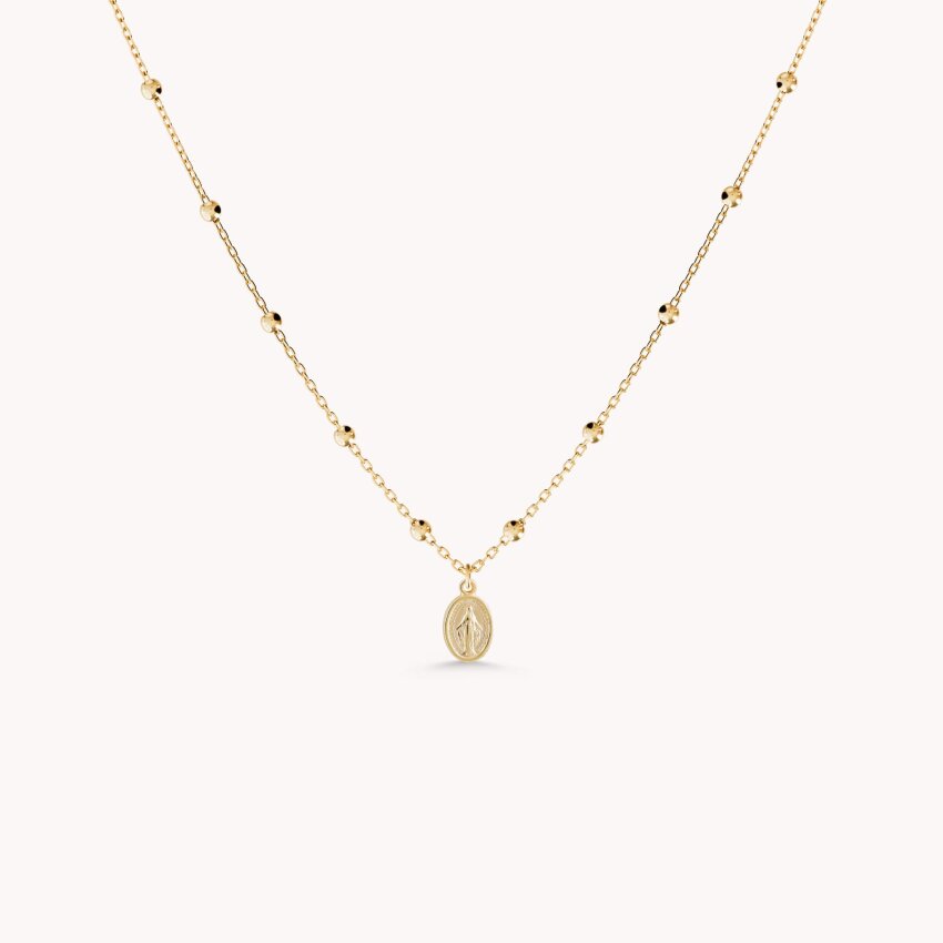 Zlatna ogrlica Čudotvorna medaljica