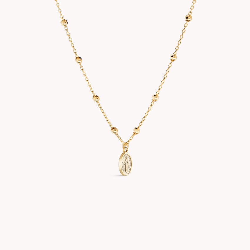 Zlatna ogrlica Čudotvorna medaljica