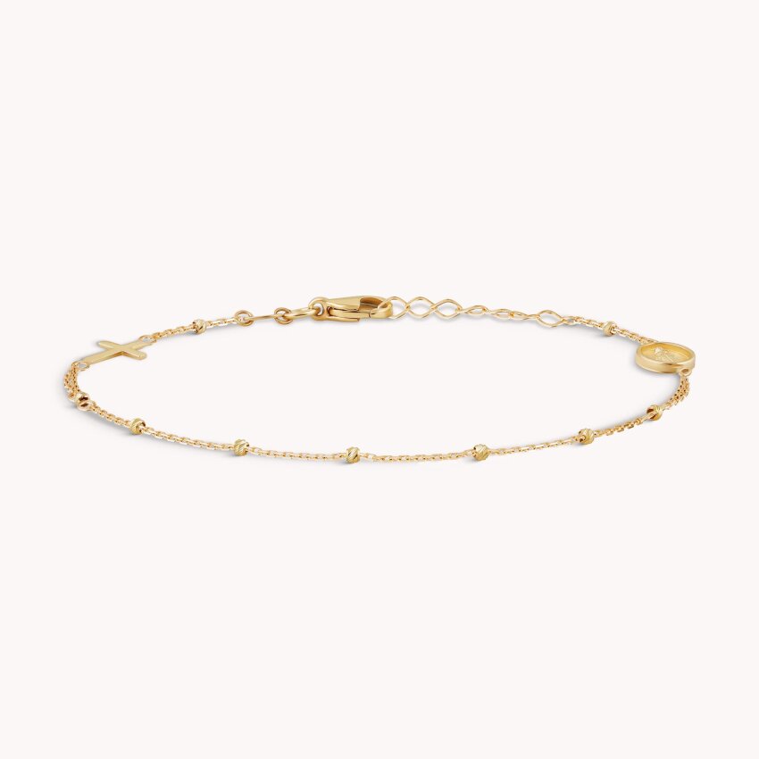 Zlatna narukvica Vjerski detalji