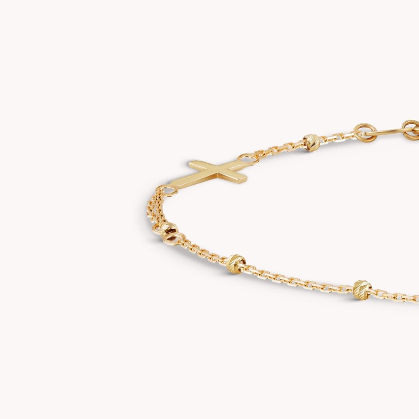 Zlatna narukvica Vjerski detalji