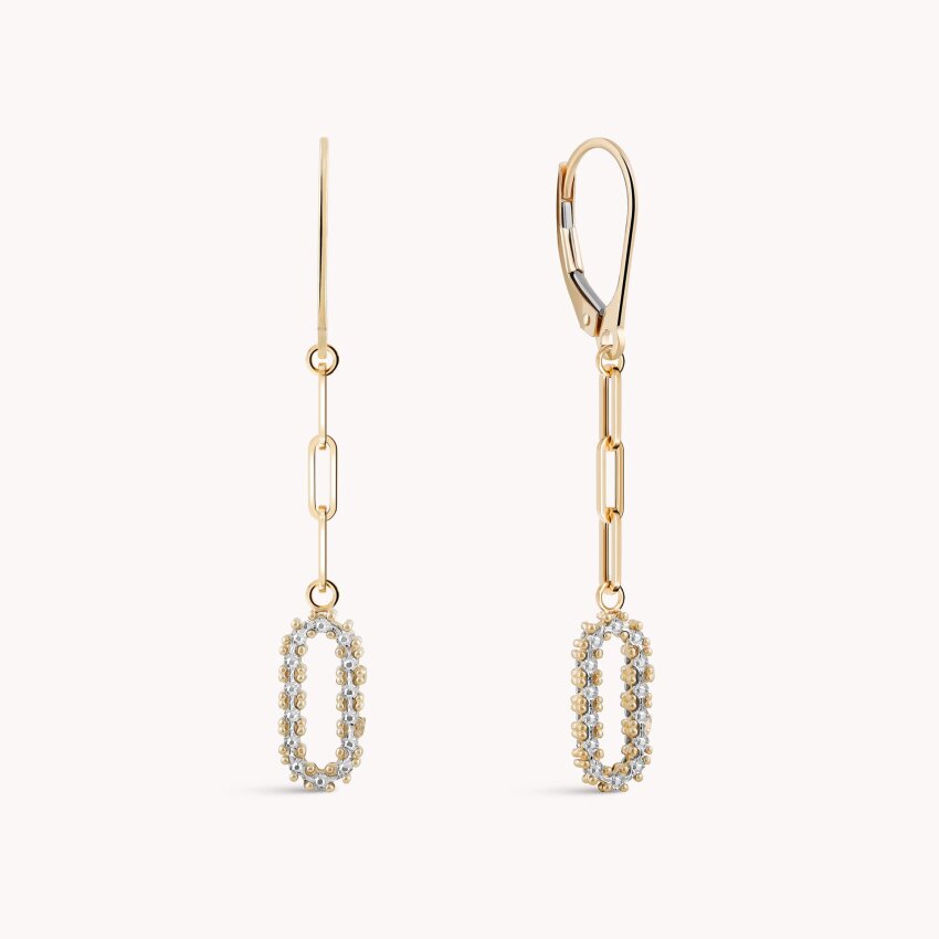 Zlatne naušnice Sjaj karika