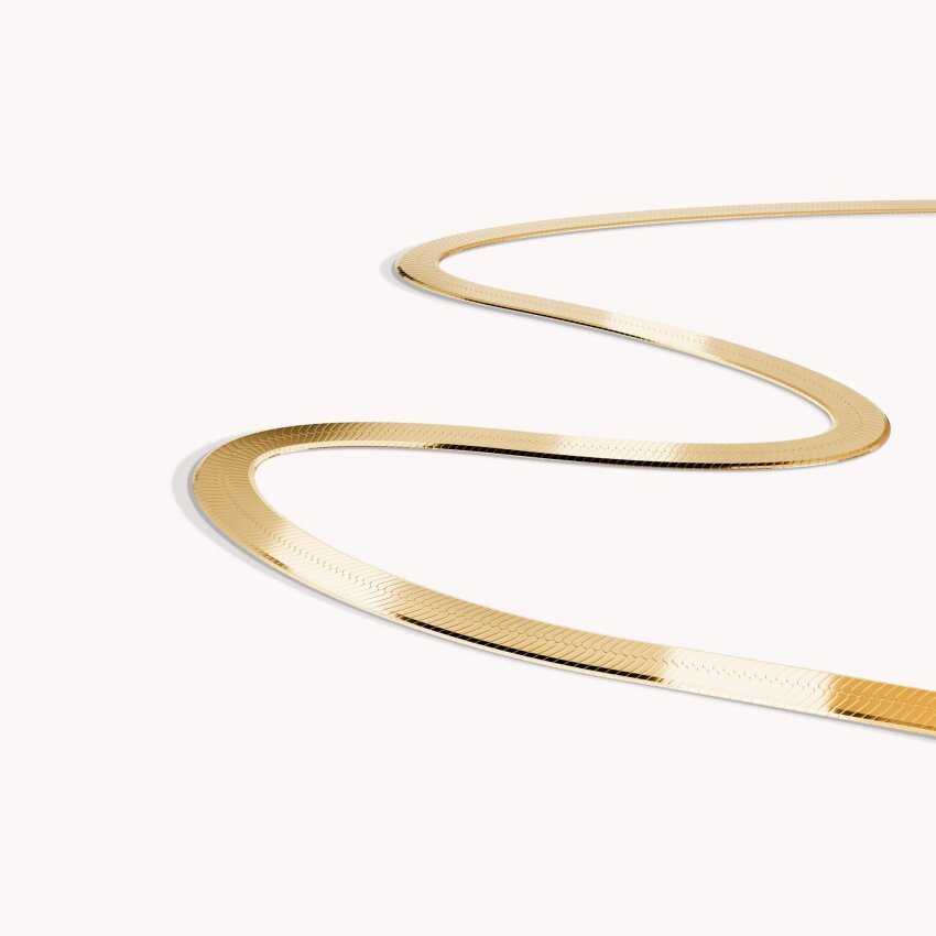 Zlatna ogrlica Jednostavna nit