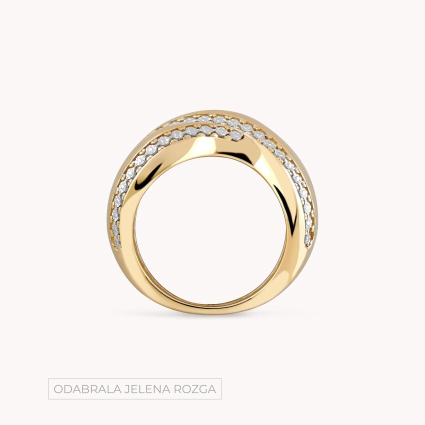 Zlatni prsten Glamur