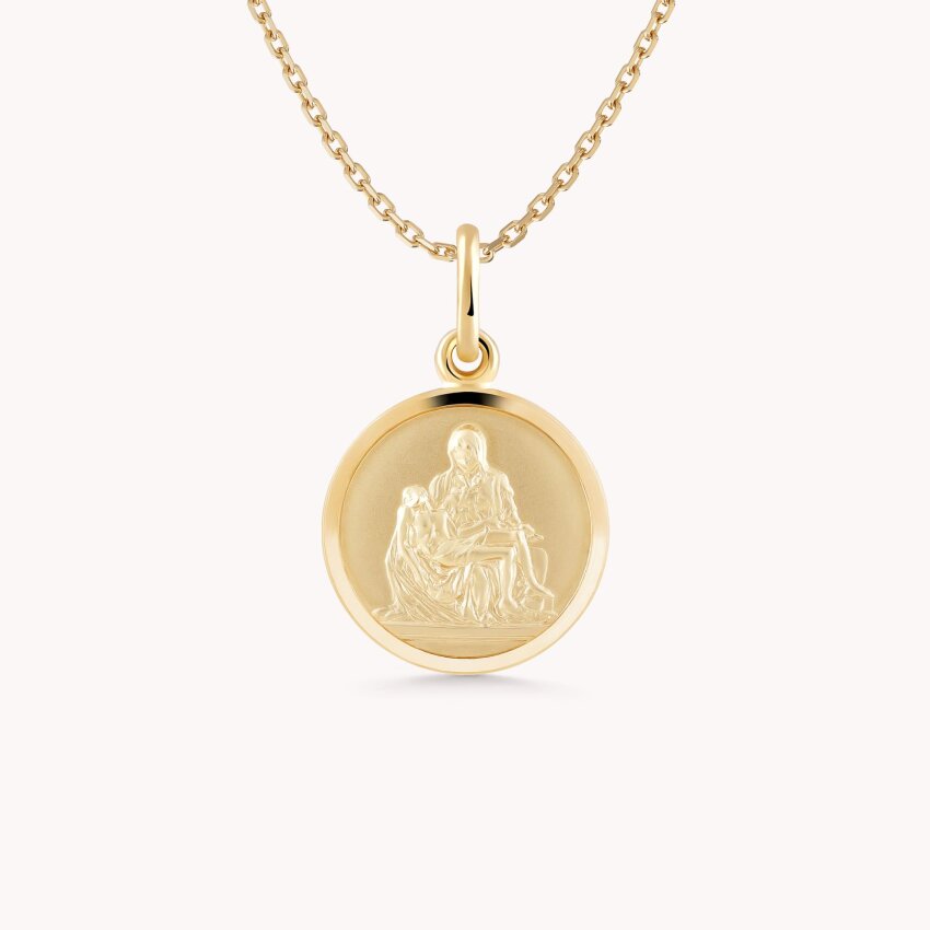 Zlatni privjesak Pieta