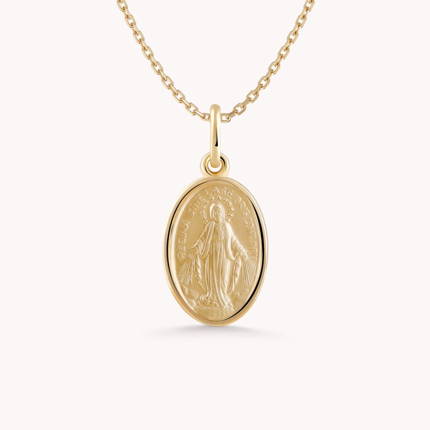 Zlatni privjesak Čudotvorna medaljica