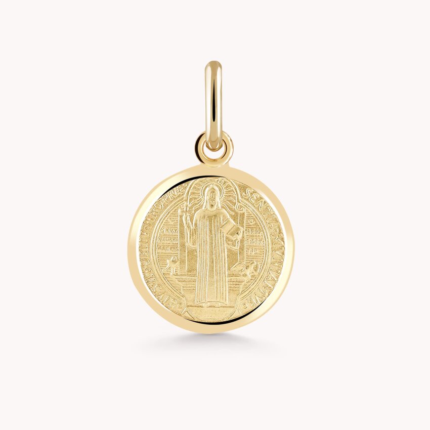 Zlatni privjesak Medalja sa Svetim Benediktom