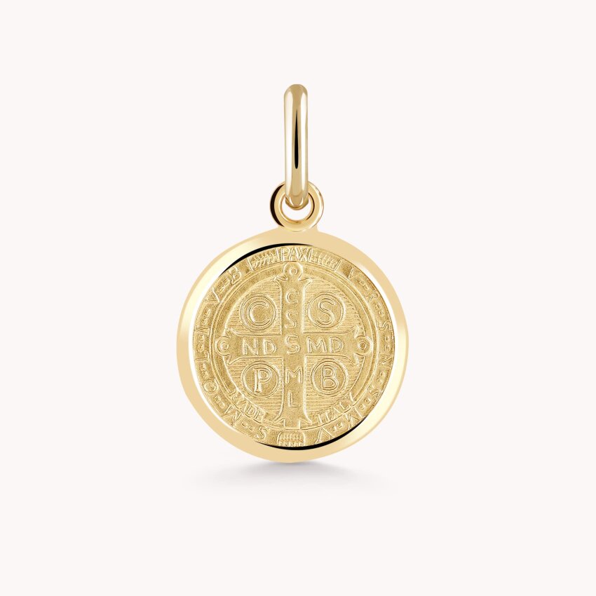 Zlatni privjesak Medalja sa Svetim Benediktom