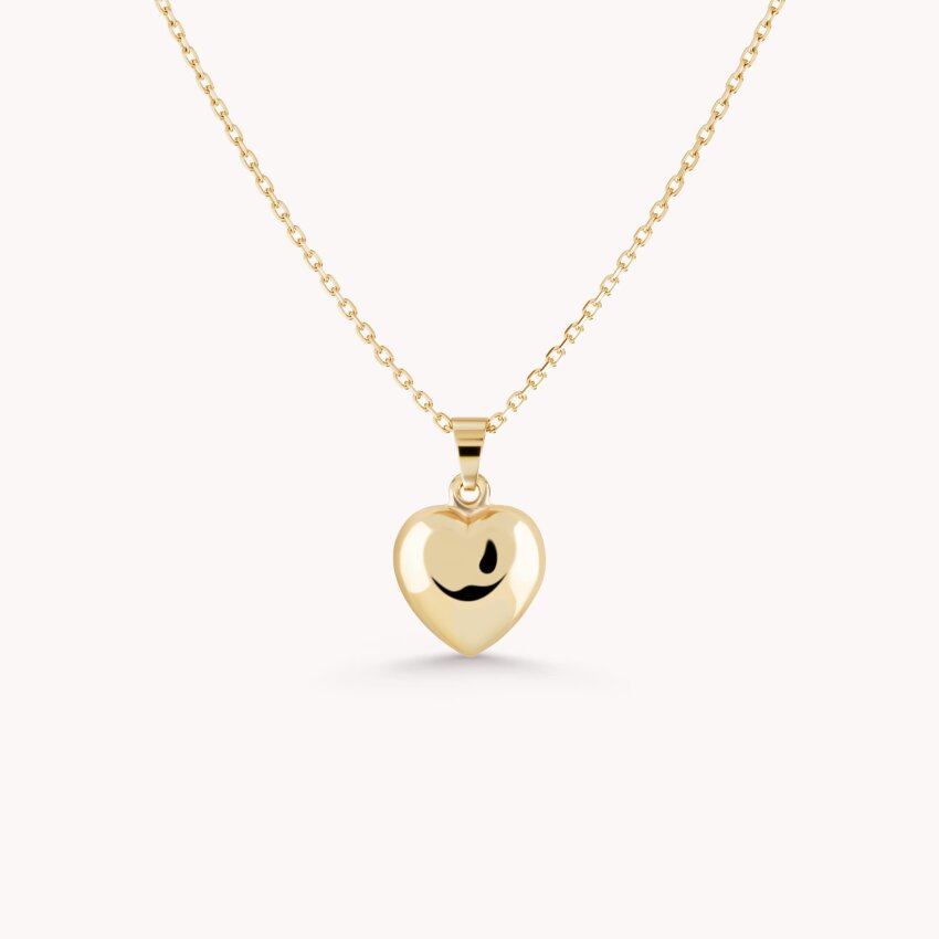 Zlatna ogrlica Srce ljubavi