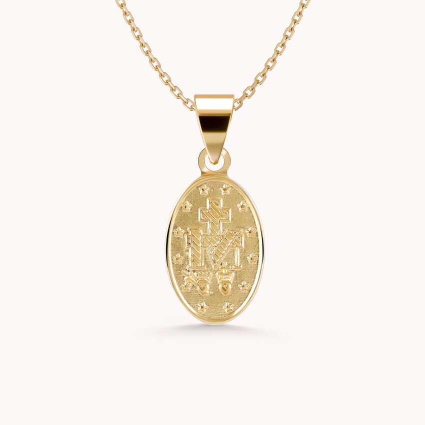 Zlatni privjesak Gospa