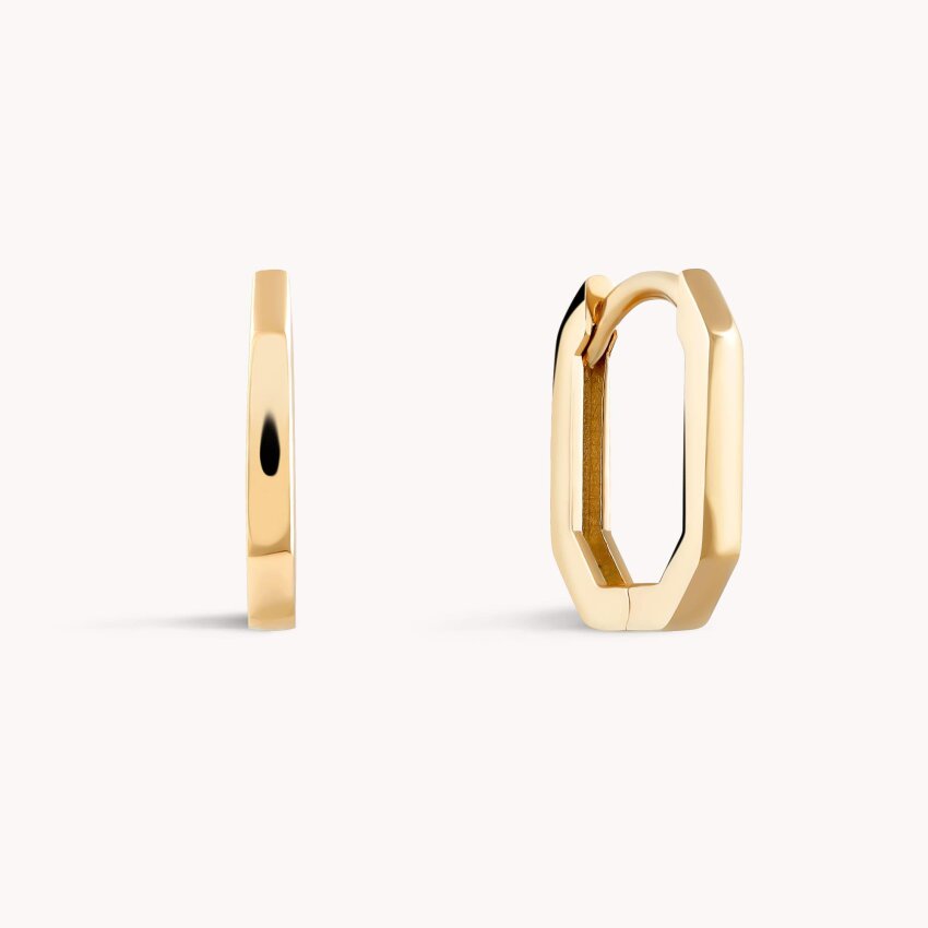 Zlatne naušnice alke Modernost