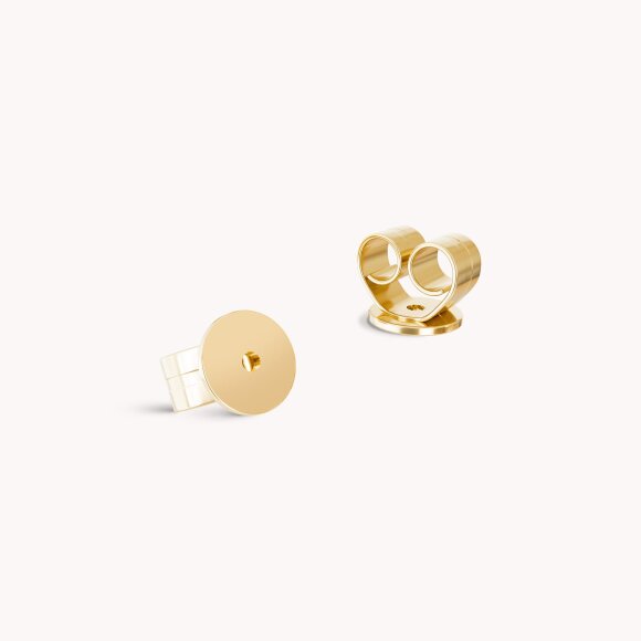 Srebrne naušnice Elegancija 18kt Pozlata