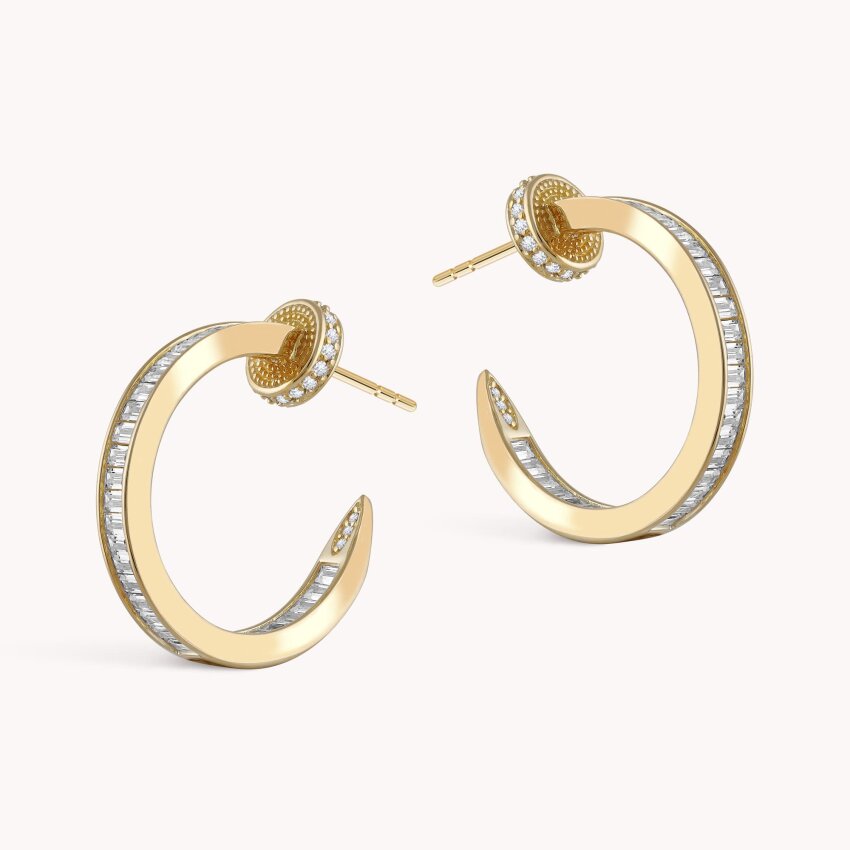 Srebrne naušnice alke Posebnost 18kt Pozlata